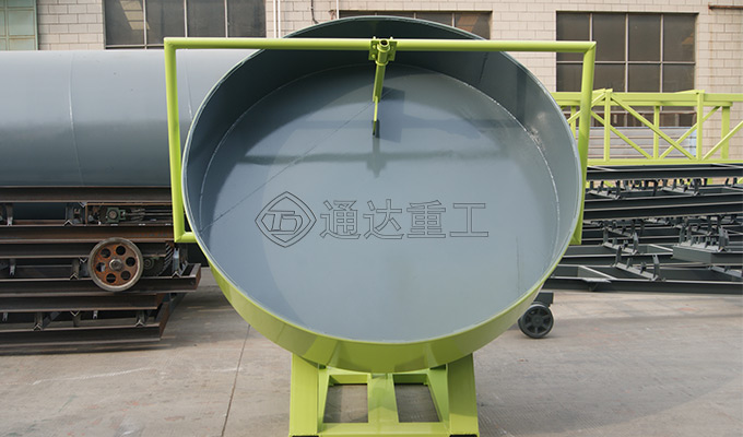 2米豬糞有機肥圓盤造粒機